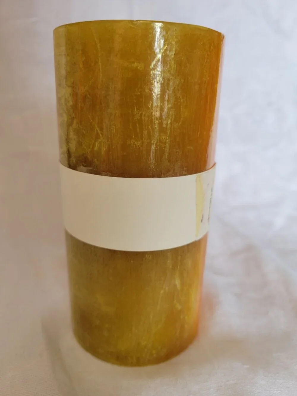 NEW Ginger Peach Candle Blendables Pier 1 One Mango Tea 3x6 3 x 6 cozy decor